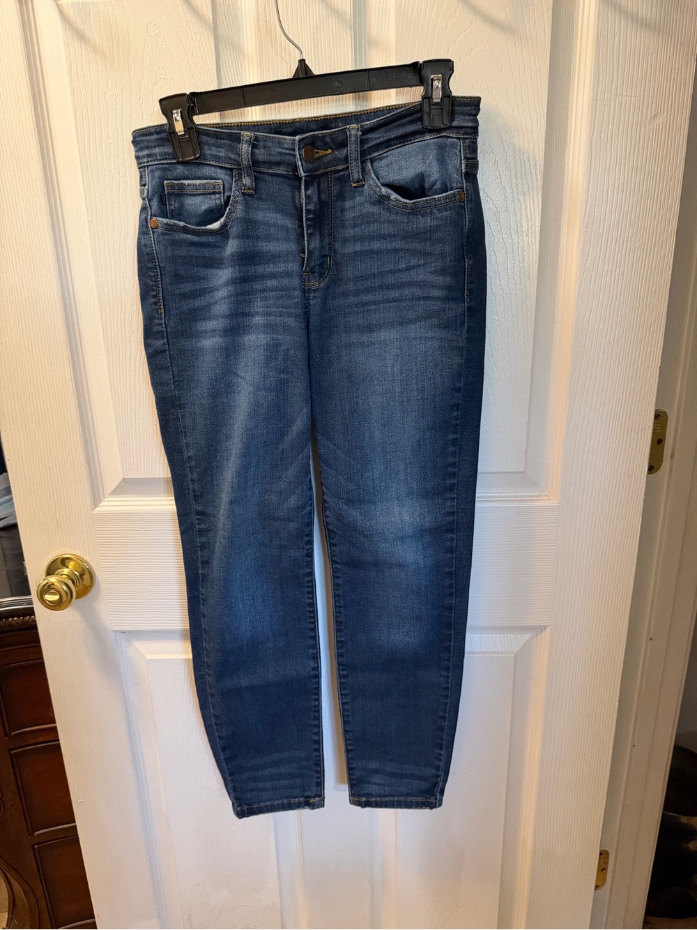 Judy Blue Jeans Size 5/27 JB82102DK Relaxed Fit Mudrise Denim